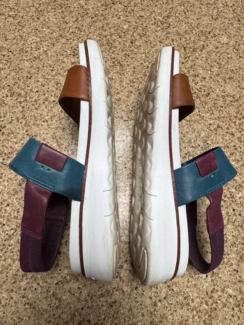 Cole Haan ZeroGrand Women’s Casual Multi-Color Leather Slingback Sandals